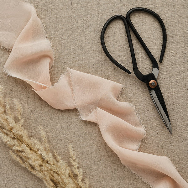 Blush Chiffon Crepe Ribbon - 5m