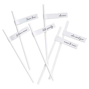 Hen Party Paper Straws 16 Pack