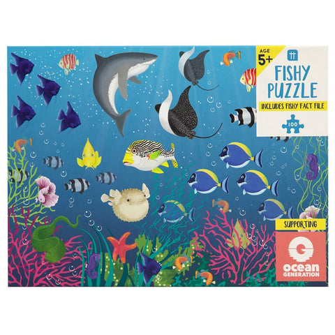 Fish Jigsaw Puzzle - 100 pieces