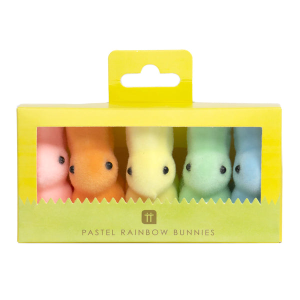 Pastel Bunny Decorations (5 Pack)