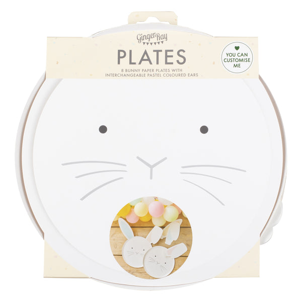 Bunny Paper Plates