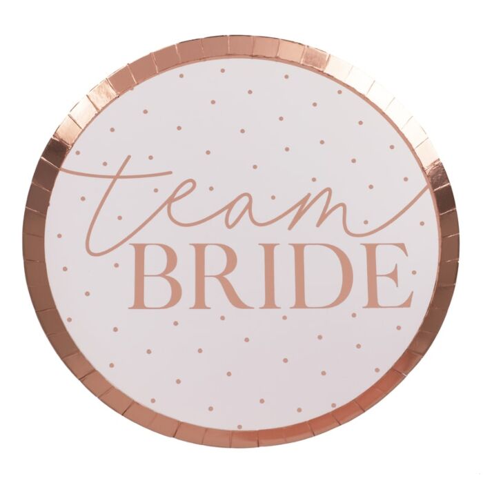 Blush pink paper plates best sale