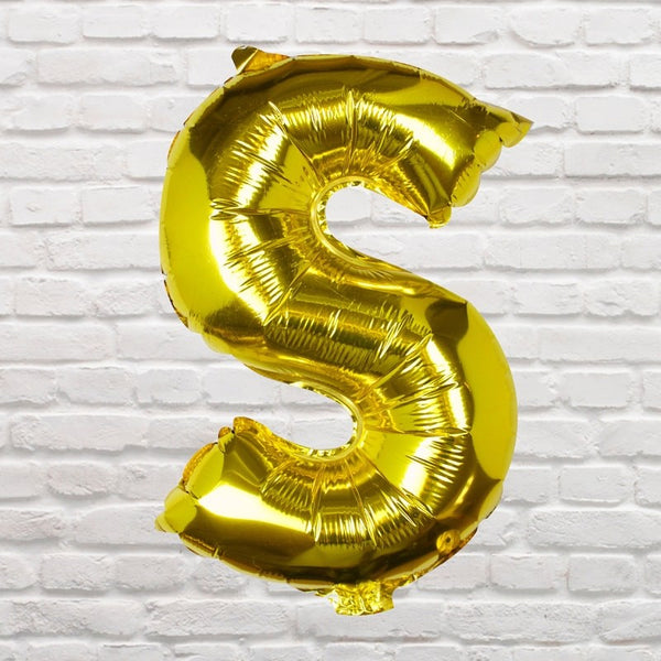 Gold Foil Letter Bunting S