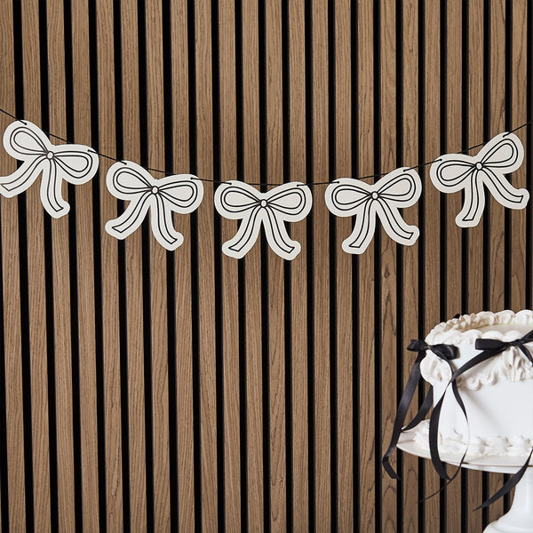 Bow Card Garland - 2m