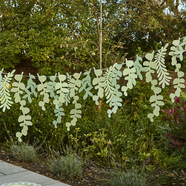 Botanical Leaf Card Garland 2m