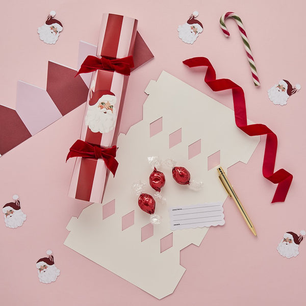 DIY Santa Christmas Crackers