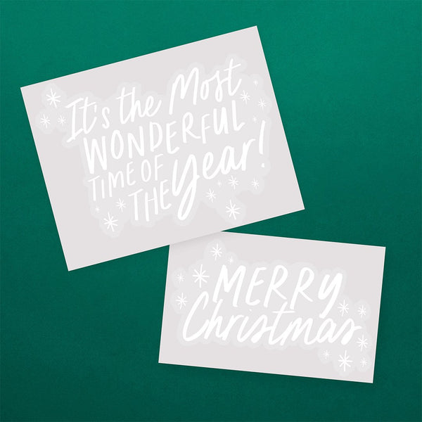 Festive Window Clings