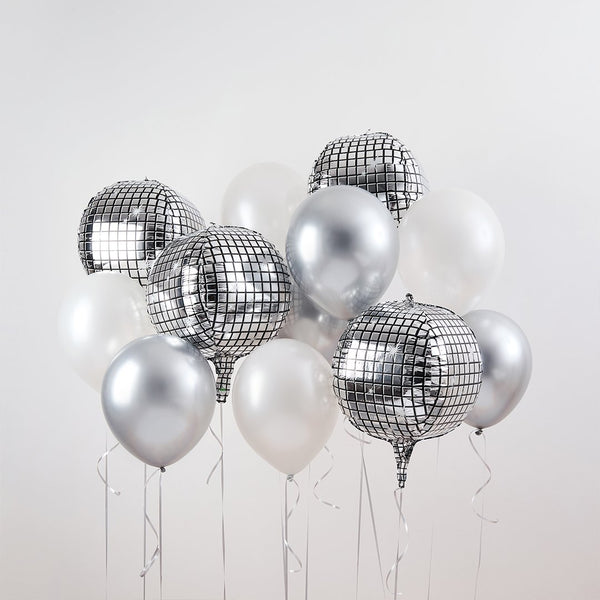 Disco Party Balloon Bundle - pack of 12
