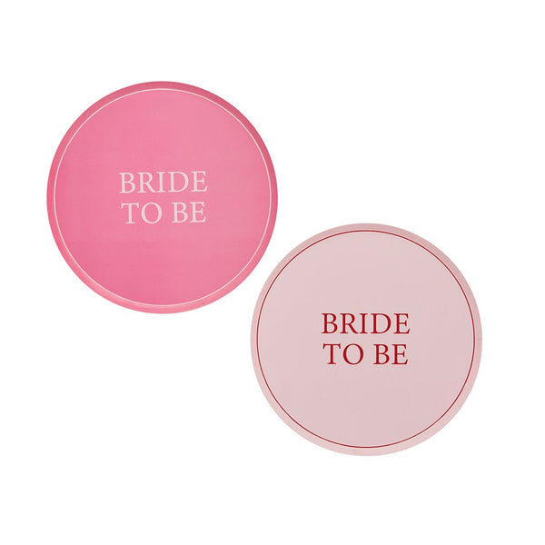 Bride To Be Pink Paper Plates - 8 pack