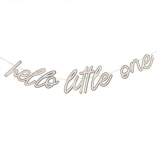 Hello Little One Banner 2m