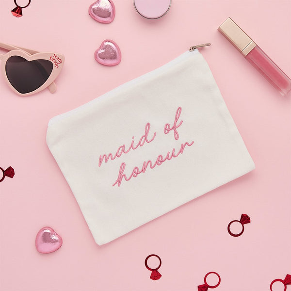 Maid Of Honour Cotton Pouch