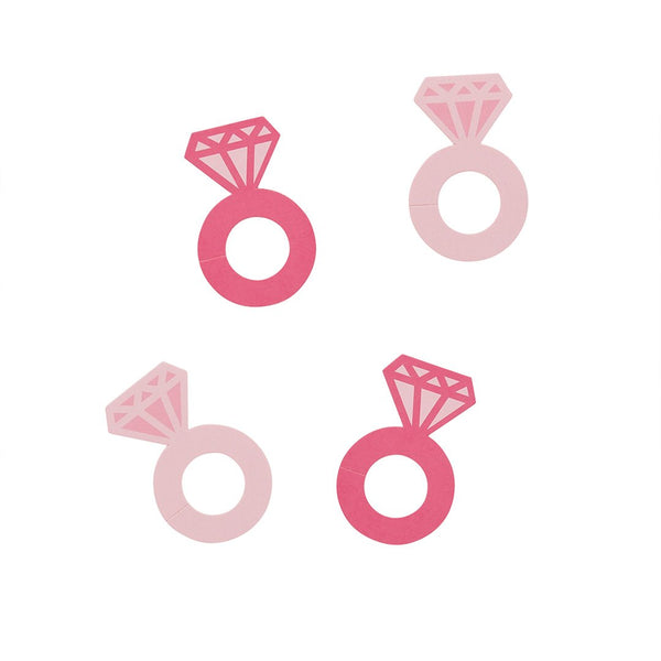 Pink Ring Glass Markers - 12 pack