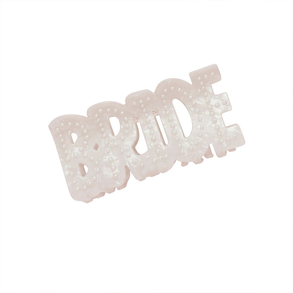 Bride Acrylic Hair Clip