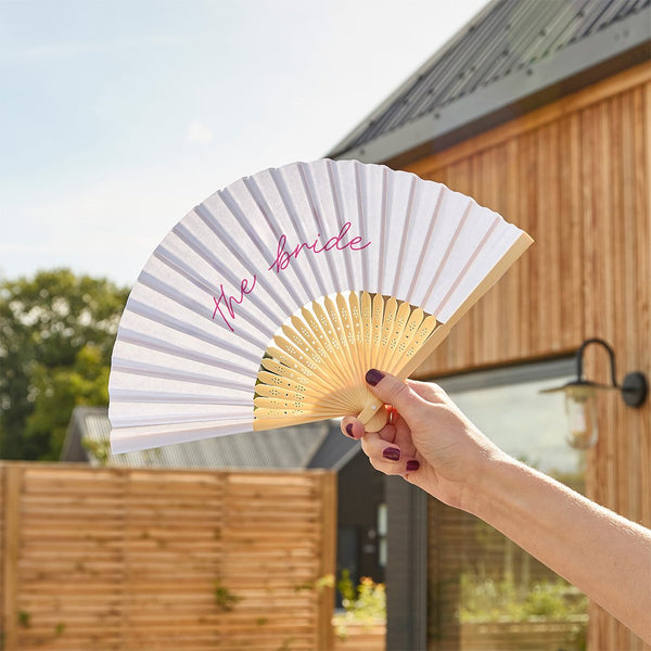Bride Paper Fan