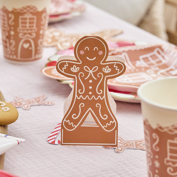 Gingerbread Man Place Cards 10 pack