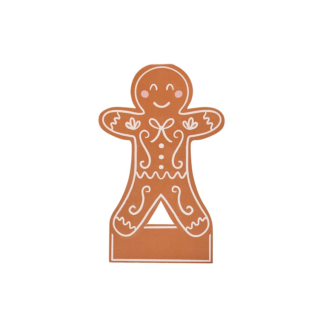 Gingerbread Man Place Cards 10 pack