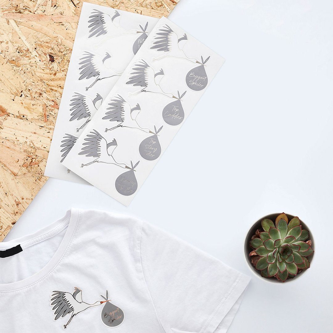 Stork Stickers - 2 pack