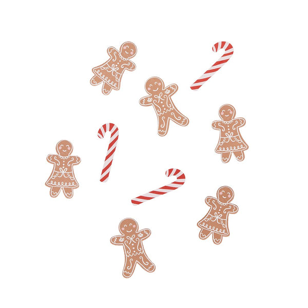 Gingerbread & Candy Cane Table Scatter
