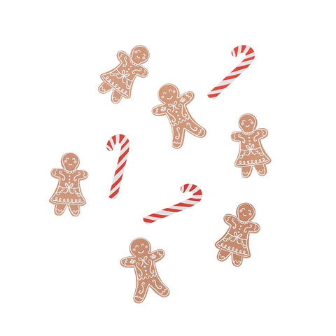 Gingerbread & Candy Cane Table Scatter