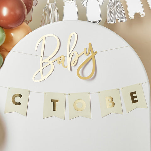 Baby To Be Banner