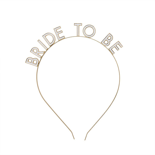 Bride To Be Metal Headband