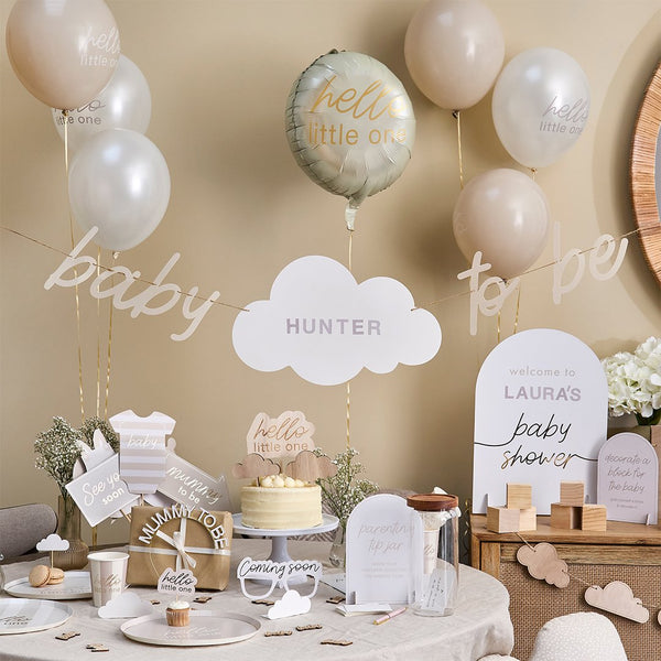 Baby To Be Customisable Card Banner - 2m