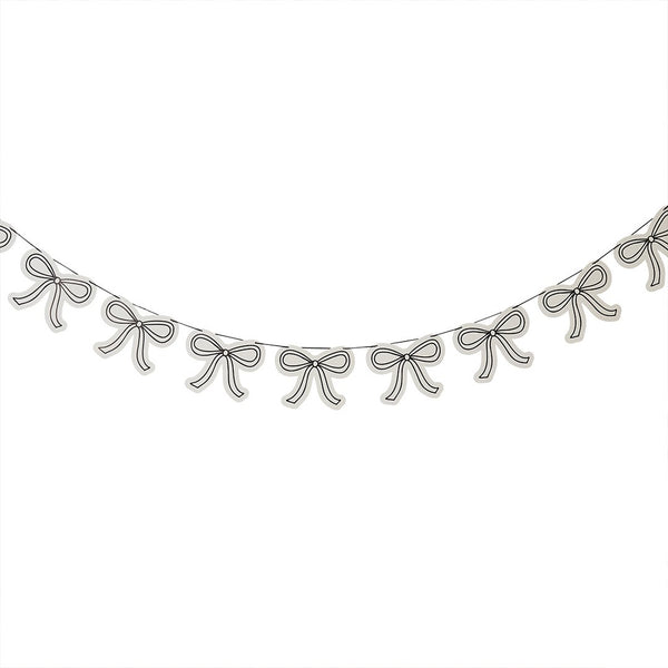 Bow Card Garland - 2m