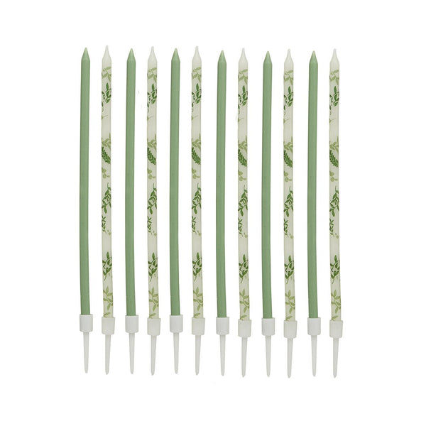 Botanical Tall Skinny Candles
