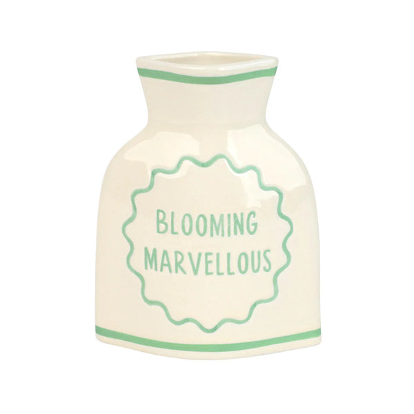 Cream Ceramic Bud Vase - 10cm