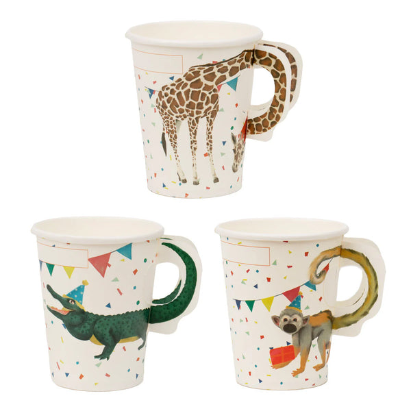 Safari Paper Cups - 8 pack