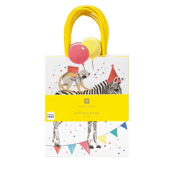 Safari Paper Treat Bags - 8 pack