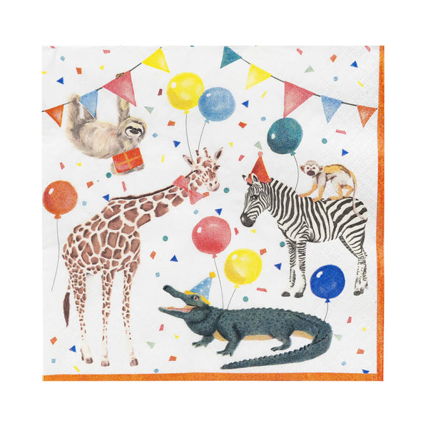 Safari Paper Napkins - 20 pack