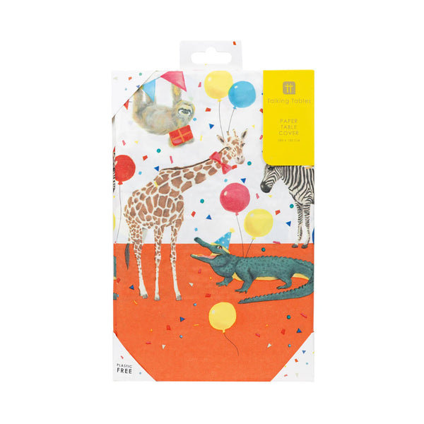 Safari Paper Tablecloth