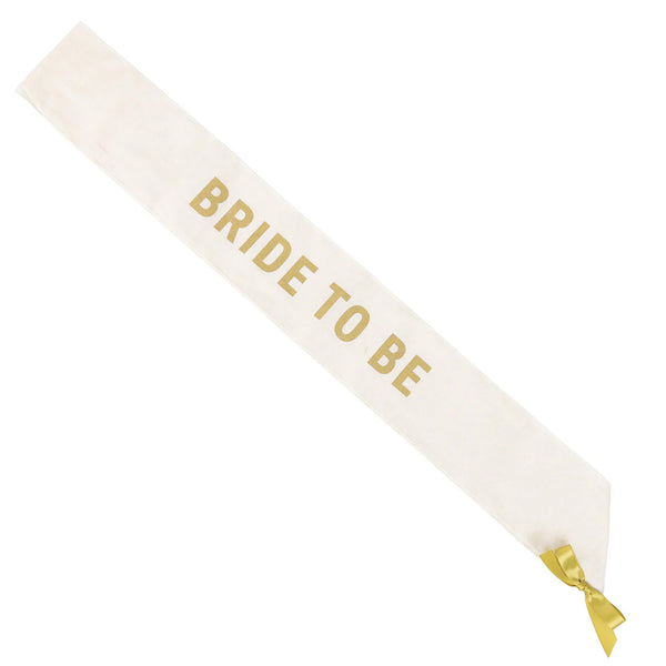 Bride To Be Cotton Sash