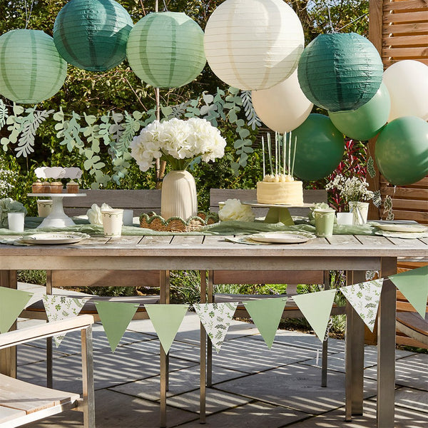 Botanical Paper Lanterns - 3 Pack