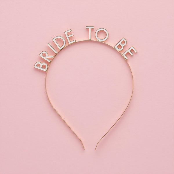 Bride To Be Metal Headband