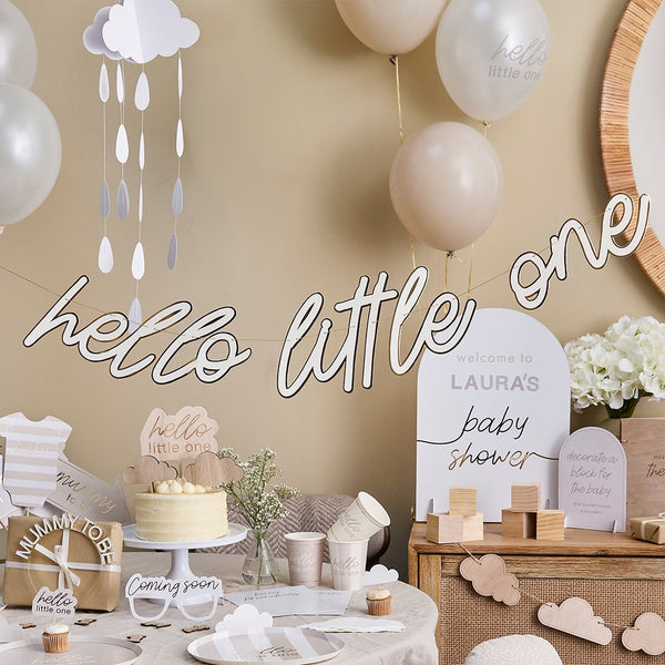 Hello Little One Banner 2m