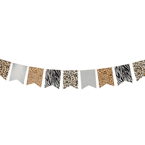 Safari Print Bunting - 2.5m