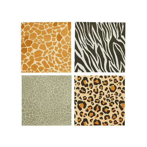 Safari Animal Print Paper Napkins 16 pack