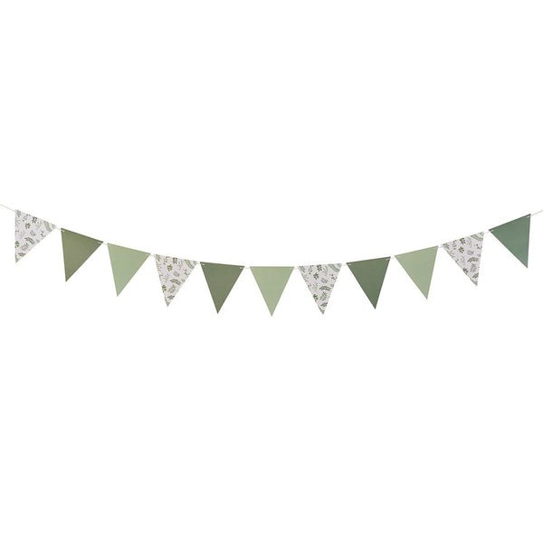 Botanical Flag Card Bunting - 2.5m