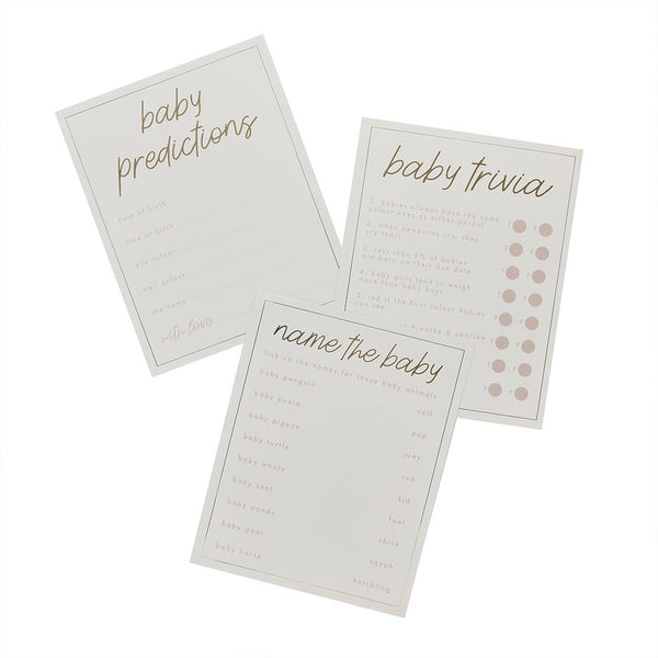 Baby Prediction Cards - 18 pack