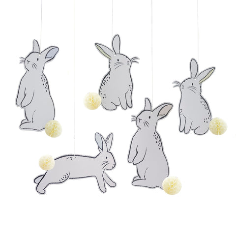 Hanging Bunny Decorations