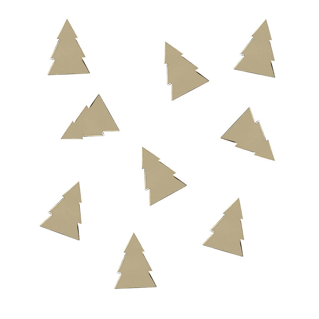 Gold Christmas Tree Table Scatter 10g