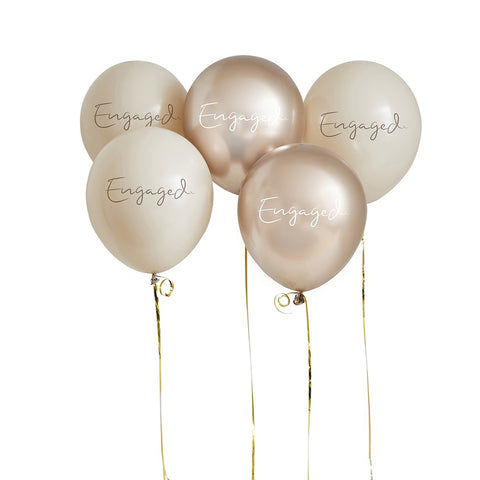 Engaged 12" Balloons - 5 pack