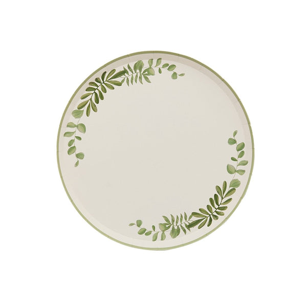 Botanical Cocktail Paper Plates - 8 pack