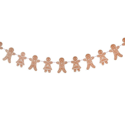 Gingerbread Friends Garland 2m