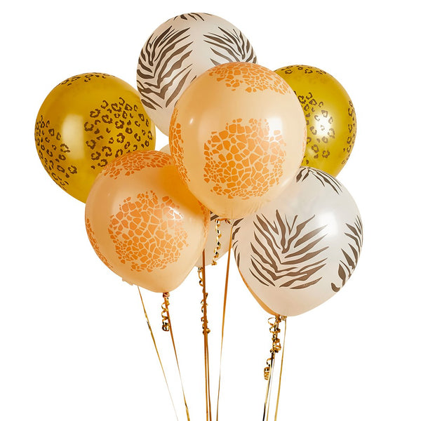 Safari Balloon Bundle - 12 pack