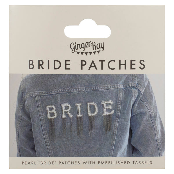Bride Iron On Patches