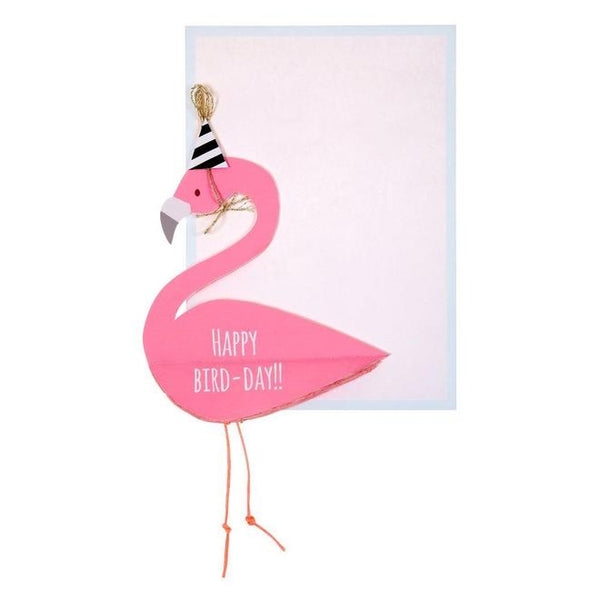 Flamingo Birthday Card