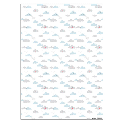 Cloud Pattern Gift Wrapping Paper